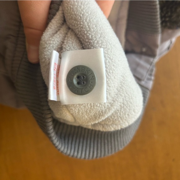 Pumpkin Patch Baby Fleece Lined Coat with Car Patch Size 0-3 months - Picture 5 of 7